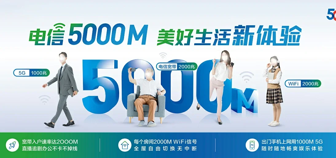 中国电信 崇明区电信宽带 宽带套餐